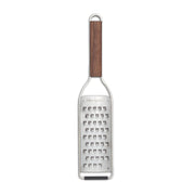 Master Series Wood Handle Stainless Steel Frame Extra Coarse Blade Cheese Grater by Microplane – 18/8, Stainless Steel, Silver, Model 15403