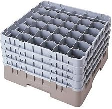 Cambro (36S1058151) 36 Compartment Stemware & Tumbler Glass Rack - Camrack®