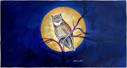 Owl in Moon Beach Towel