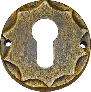 Imex The Fox b-76838 – Backset Brass Rustic Plate Ø 65 mm
