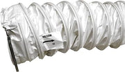 Heat Wagon WD1425 Canvas Heater Duct, 14" Diameter x 25' Length, For Electric Heater, White