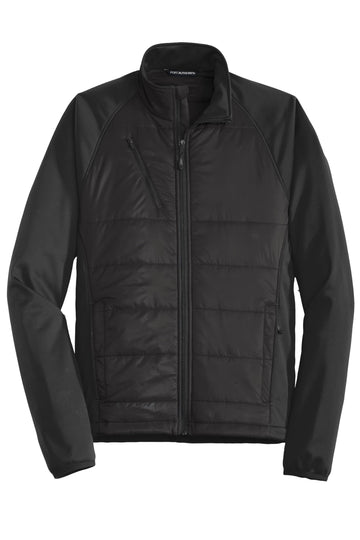 Hybrid Soft Shell Jacket by Port Authority – Large, Nylon, Deep Black, Model 1109894