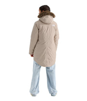Girls' Arctic Parka by The North Face – Nylon, Timeless Taupe, Model NF0A8A30