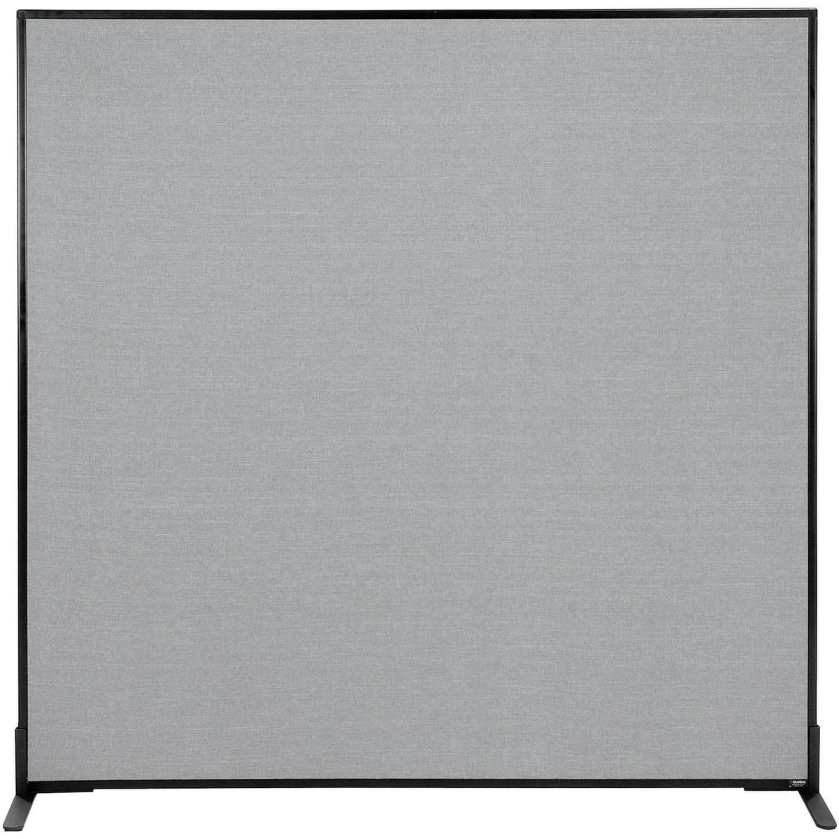 Freestanding Office Partition Panel by Global Industrial – Alloy Steel, Gray, Model 238640FGY