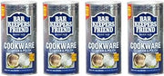 Bar Keepers Friend Cookware Cleanser, 12-Ounce (Pack of 4)']