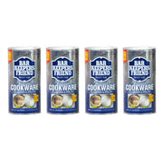 Cookware Cleanser by Bar Keepers Friend – 12 Ounce (Pack of 4), Stainless Steel, Pack of 4