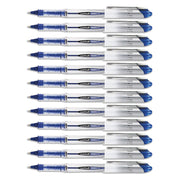 Vision Elite Stick Rollerball Pen by Uni-Ball – 1 Count (Pack of 12), Paper, Blue, Model 2004426