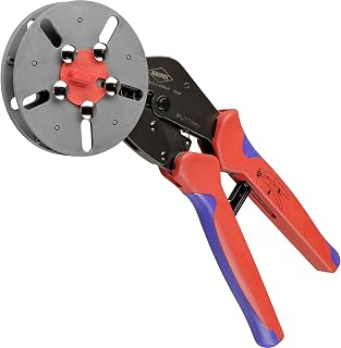 KNIPEX 97 33 01 Crimping Pliers "MultiCrimp" with 3 interchangeable dies
