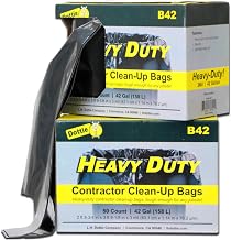 B42 - LH Dottie Heavy Duty Contractor Clean Up Bags 42 Gallon 3 mil