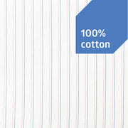 Candystripe Baby Receiving Blanket by Medline – Crib (Pack of 2), Latex Free, Azul, Pack of 6, Model MDTPBC36STRP
