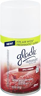 SC Johnson J Wax 71775 CIN Auto Spray Refill - Apple Cinnamon - Pack of 6