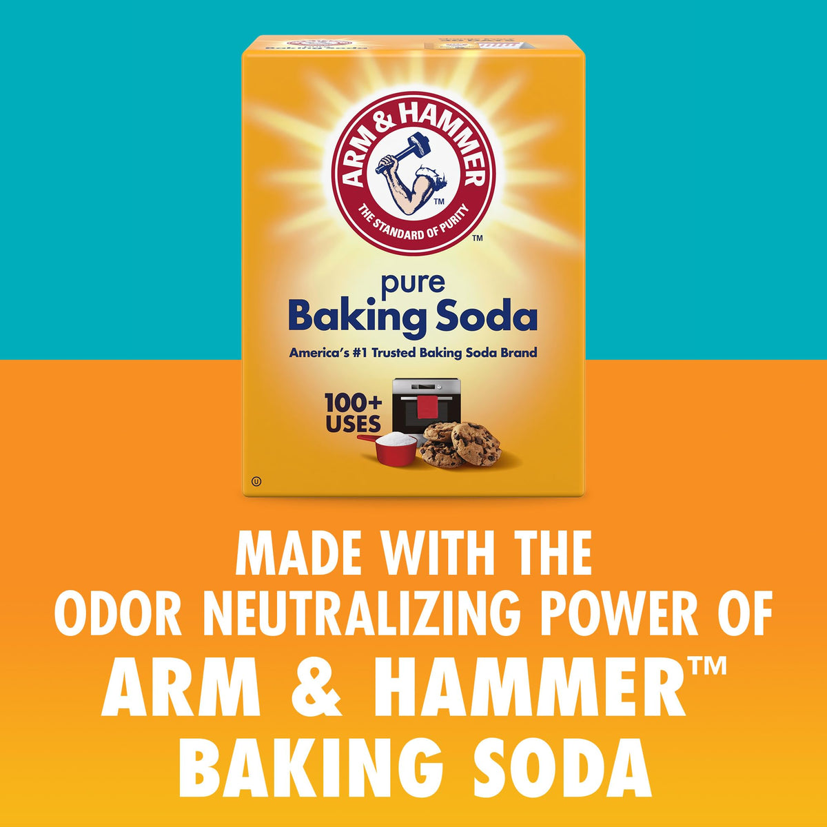 Soothing Foot Powder by ARM & HAMMER – 4.5 Ounce (Pack of 1), Model AH706
