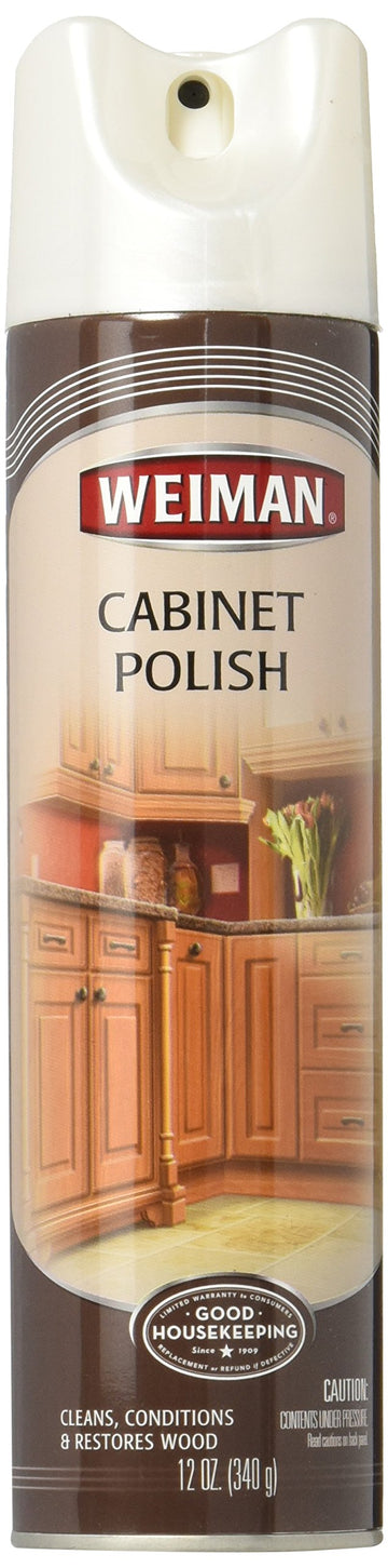 Wood Panel & Cabinet Polish 12 oz. by Weiman – 12 Fl Oz (Pack of 1), Wood, Model FBA_6668