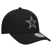Youth Black Dallas Cowboys B-Dub 9FORTY Adjustable Hat by New Era – Polyester, Dallas Cowboys, Black, Model Nfl Main Youth B-dub 9forty Blk