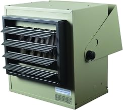 TPI Corporation HF5605T Fan Forced Unit Heater, Multi-Wattage, 5000/4165/3332/2500W at 240V, 3750/3123/2500/1874W at 208V