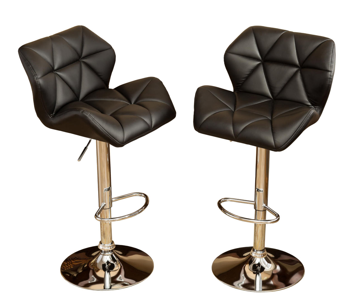 Roundhill Furniture Red / 20.5" W x 20.63" D x 43.25" H / Contemporary Barstools