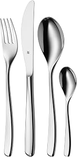 WMF Cutlery Set 24-Piece for 6 People Sinus Cromargan 18/10 Stainless Steel Polished