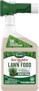 Scotts Turf Builder Liquid Lawn Food, 32 fl. oz. | Lawn Fertilizer For Any Grass Type, 29-0-3