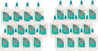 CLI CHL46004-24 Charles Leonard Economy Washable School Glue, 4 oz., Pack of 24