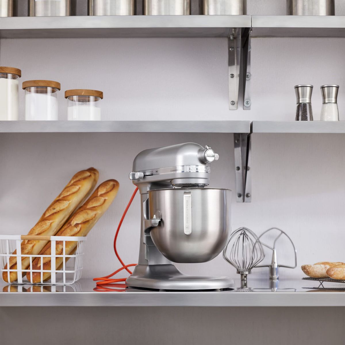 KitchenAid Contour Silver / No Bowl Guard / Mixer Stand Mixers