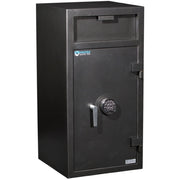 Protex Electronic Front Drop Depository Safe by Protex Safe Co. – Alloy Steel, Gray, Model FD-4020K