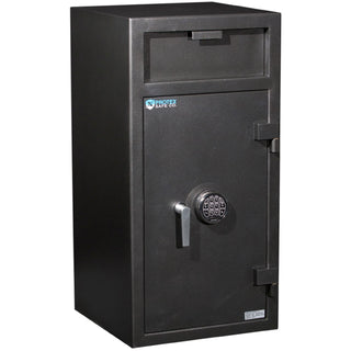 Protex Electronic Front Drop Depository Safe by Protex Safe Co. – Alloy Steel, Gray, Model FD-4020K
