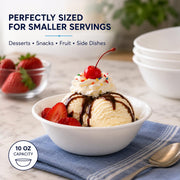 Corelle 10oz Bowl / White / Classic Dessert Bowls