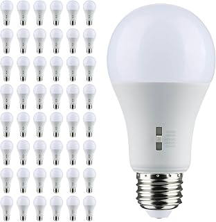 Satco S11792 12W A19 LED E26 5CCT Frost Dimmable 1100L 120V Light (48 Pack)