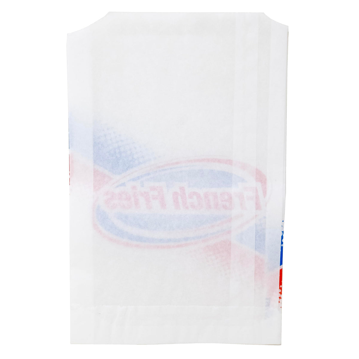 Large French Fry Bag White/Red by Inno-Pak – Large, White, Red, Pack of 1000