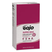 758202 SUPRO MAX Hand Cleaner Cherry 5000mL Refill 2/Carton by GOJO – Pack of 2, Model 1786029