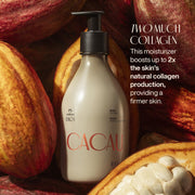 Ekos Cacau Collagen Boosting Body Lotion - Vegan Skin Care - Moisturize & Firm Skin Texture - Boost Collagen Production - Brazilian Beauty Secrets - Self Care & Body Care - 13.5