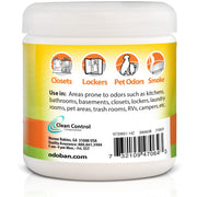 Solid Odor Absorber Eliminator for Home and Small Spaces by OdoBan – 14 Ounce (Pack of 9), White, Pack of 9, Model 9735K61-14Z12