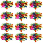 Charles Leonard Creative Arts™ Turkey Feathers, Hot Colors, 14 Grams Per Pack, 12 Packs