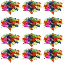 Charles Leonard Creative Arts™ Turkey Feathers, Hot Colors, 14 Grams Per Pack, 12 Packs