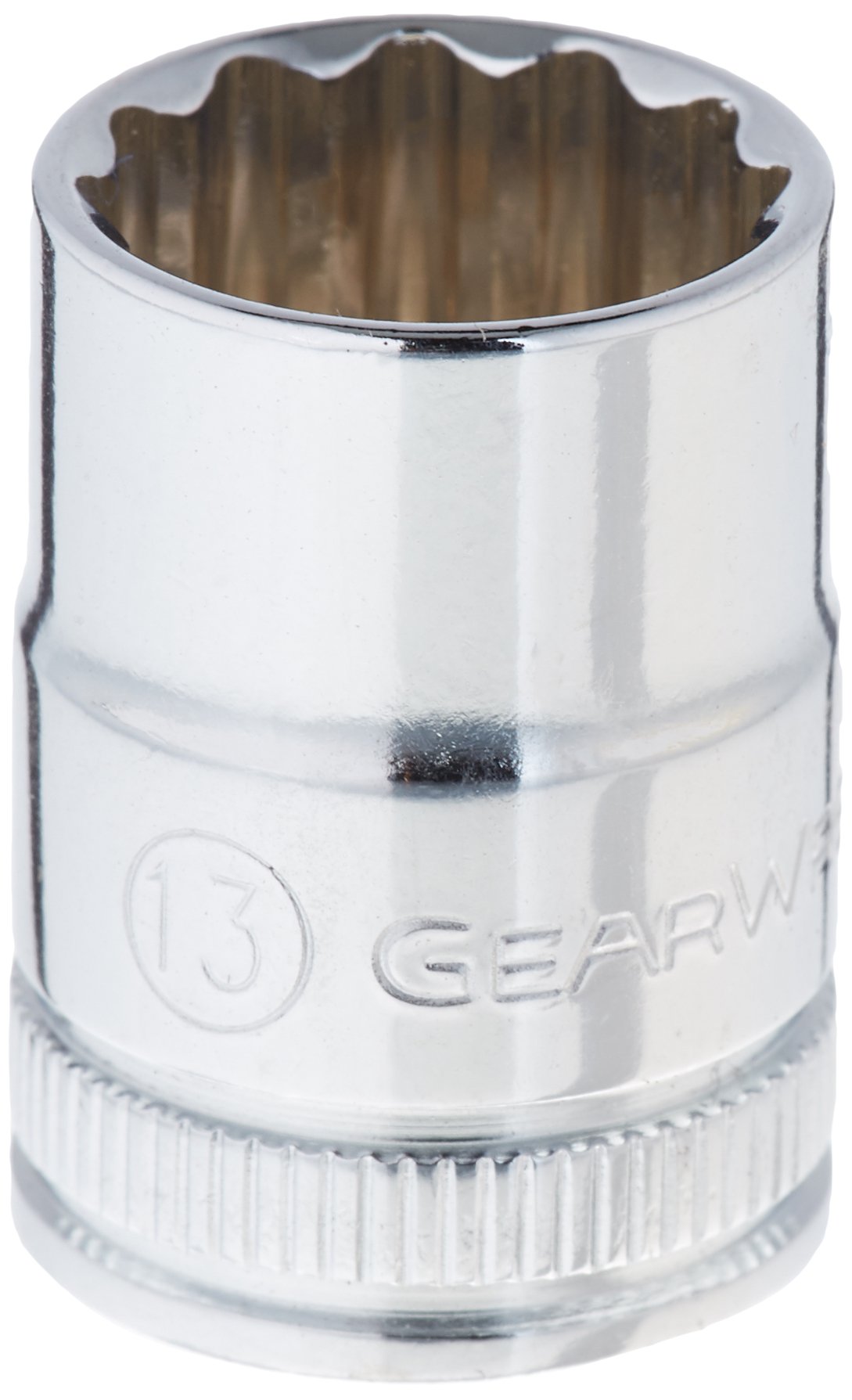 3/8" Drive 12 Point Standard Metric Socket 13mm by GEARWRENCH – 13mm, Alloy Steel, Black, Model 80489