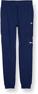 Boys' Cargo Pants, Boys Pants with Cargo Pockets, Lightweight Pants for Boys, Champion Script, 25"