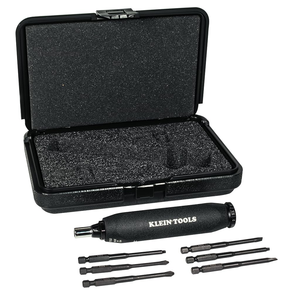 KLEIN TOOLS Durability,Versatile / Black / 1 Power Screwdrivers