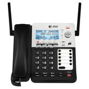 AT&T Black/silver / Cordless Phone System Landline Phones