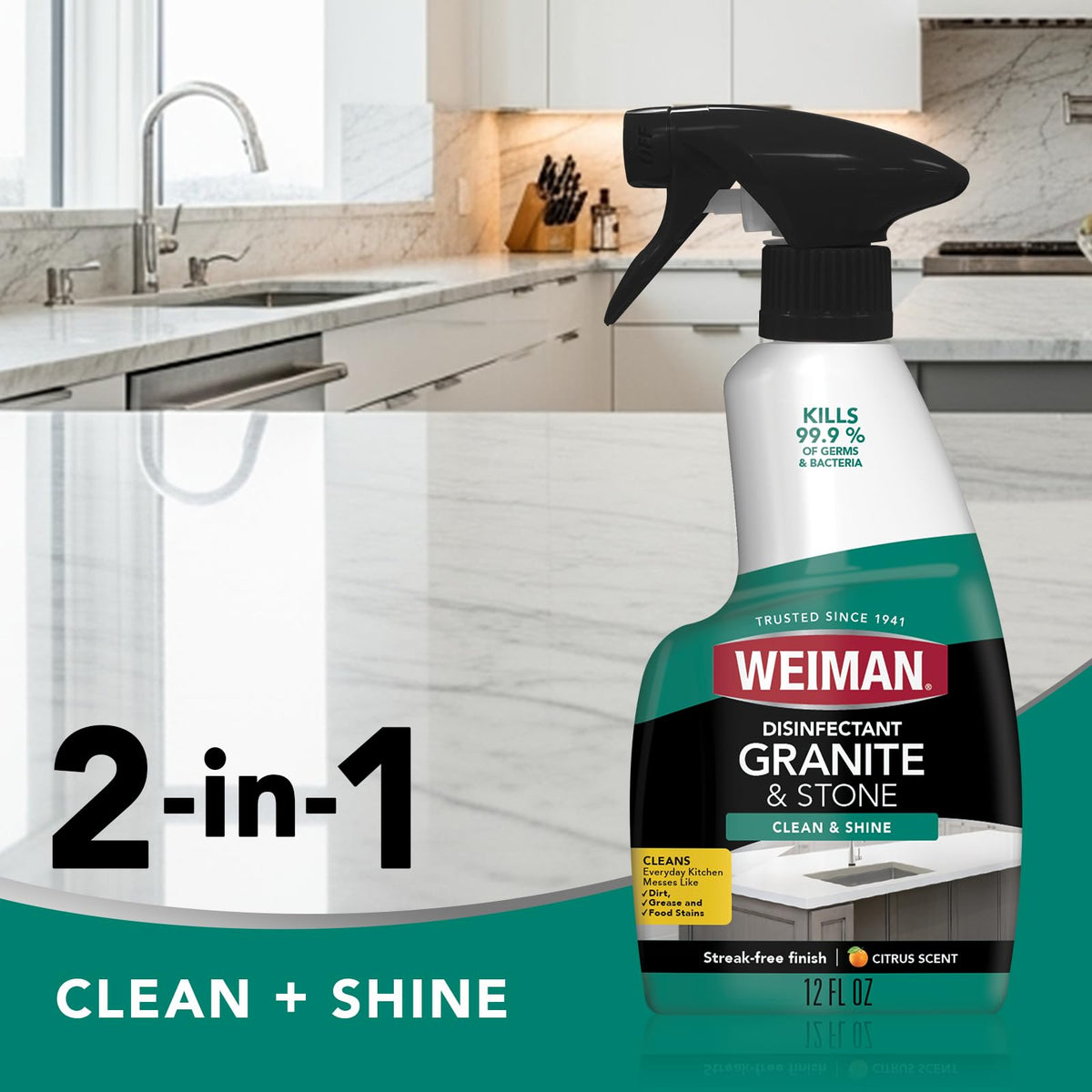 Weiman 24 Fl Oz (Pack of 1) / 1 Metal Polishes