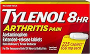 Tylenol 8-Hour Arthritis Pain Relief Caplets, 650 mg Acetaminophen, 225 Ct