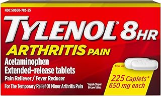 Tylenol 8-Hour Arthritis Pain Relief Caplets, 650 mg Acetaminophen, 225 Ct