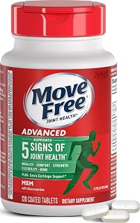 Move Free Advanced Joint Support, Glucosamine, Chondroitin + MSM - 120 ct