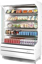 Turbo Air Vertical Open Display Mid & Full Height Cold Food & Beverage Grab & Go Merchandiser for Convenience Stores and Super Markets