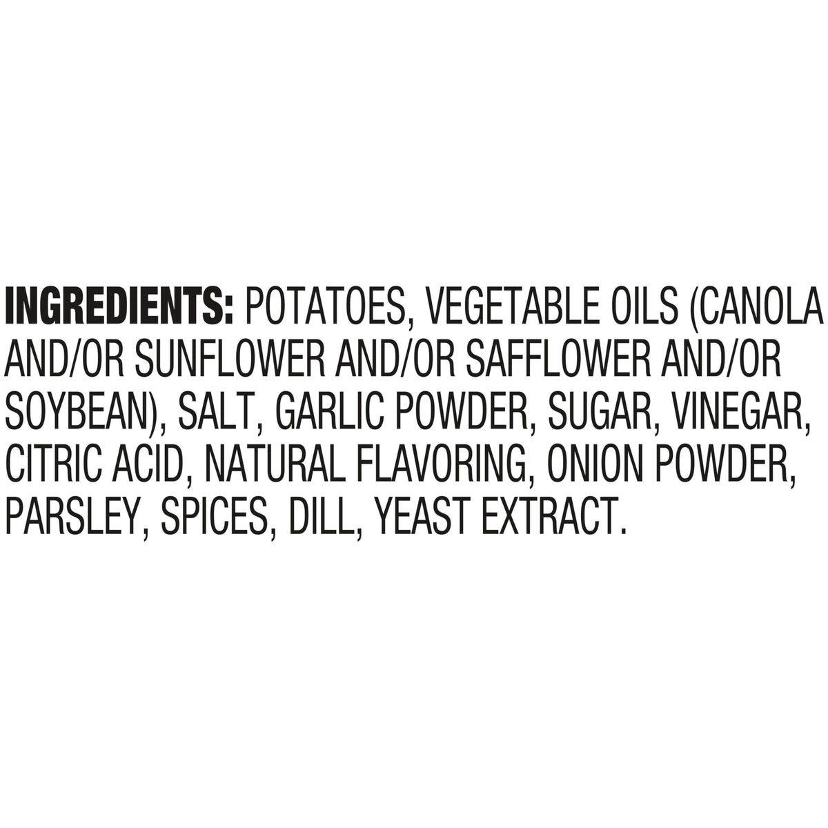 Kettle Brand Dill Pickle / 5 Ounce (Pack of 1) / Natural Potato