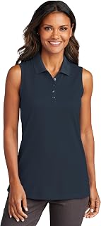 Port Authority Women's Dry Zone UV Micro-Mesh Sleeveless Polo