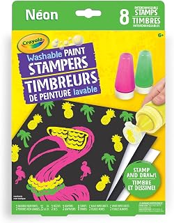 Crayola Washable Paint Stampers - Neon