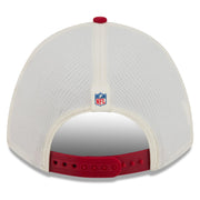 Youth Cream/Scarlet San Francisco 49ers 2026 Training Camp 9FORTY M-Crown Adjustable Hat by New Era – 100% Polyester - Crown, Model 26 Nfl Training Camp Youth 9forty