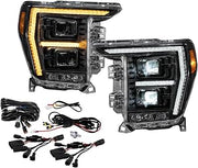 Diode Dynamics Elite LED Headlights compatible with Ford F-150 2021-2023 w/Non-Projector Headlamps, Elite Max