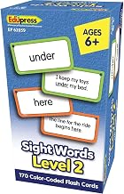 Teacher Created Resources Sight Words Flash Cards - Level 2 (TCR62059)