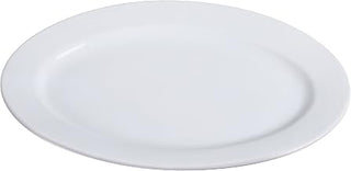 Yanco Abco Collection Super White 16" Oval Serving Platter box of 12